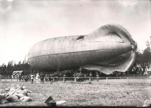 Army Balloons in Hawaii c1920s    