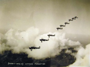 1930s Formation over Oahu 01  