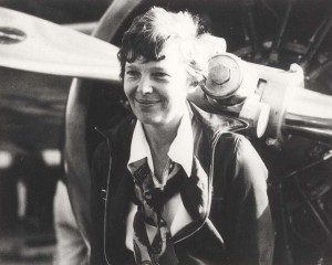 Amelia Earhart, 1935.