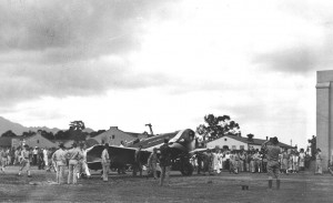 The Lady Southern Cross at Wheeler Field, November 3, 1934.