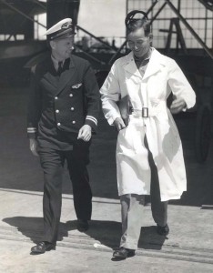 Inter-Island Airways, August 30, 1935. Captain Charles I. Elliott and Maintenance Superintendent William Carman.  