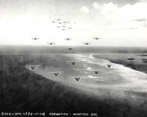 Aviation Day Formation, Oahu, December 17, 1933. 