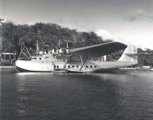 Pan American China Clipper, 1930s.    