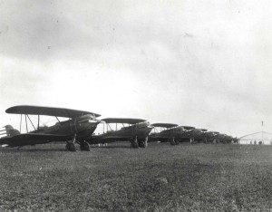 A-3s on Wheeler Field Flight line, c1930-1931.   