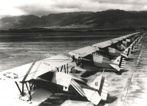 Boeing P-12E 18th Pursuit Group at Wheeler Field, 1934-1937.
