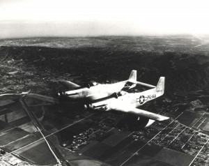 P-82 Mustang Betty Jo stationed at Hickam Field, 1947.  