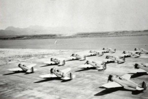 P-36 at Hickam Field, 1940s.