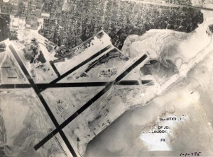 John Rodgers Airport was expanded by dredging Keehi Lagoon, 1943.  