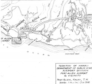 Port Allen Airport, Kauai, Master Plan, October 1946. 