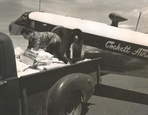 Cockett Airlines at Honolulu International Airport, 1955.