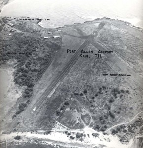 Port Allen Airport, Kauai, March 2, 1955.