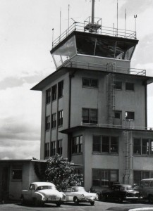 FAA Control Tower, Kahului Airport, 1950s.
