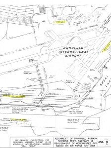 Honolulu International Airport Master Plan, 1963.