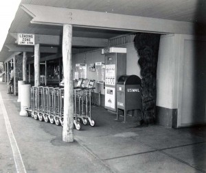 Terminal, Kona Airport, 1966.  