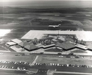 Keahole Airport, Kailua Kona, Hawaii, 1970s.