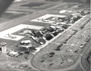 Keahole Airport, Kailua-Kona, Hawaii, 1970s.