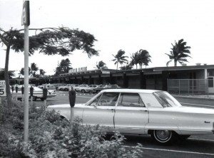 Honolulu International Airport, Hawaiian Airlines Passenger Terminal, 1970s.