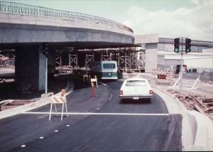 Second Level Roadway Construction, Honolulu International Airport, 1977. 