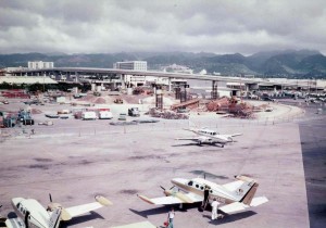 Commuter Terminal, Honolulu International Airport, 1977. 