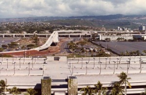 Central Concourse, Honolulu International Airport, January 8, 1979. 