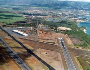Kahului Airport, Maui, November 15, 1975.      