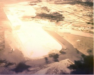 Reef Runway Construction, Honolulu International Airport, 1976.