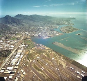 Honolulu International Airport, January 1, 1982.