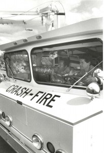 Aircraft Rescue and Fire Fighting Station, Reef Runway, Honolulu International Airport, 1984.