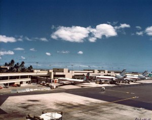 Honolulu International Airport, 1981.