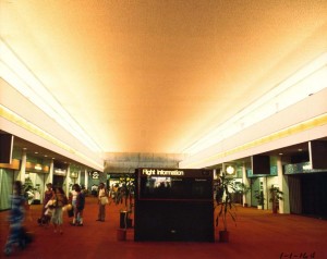 Central Concourse, Honolulu International Airport, 1981.