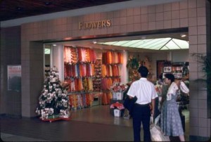 Flower Shop, Honolulu International Airport, 1987.