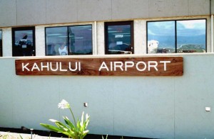 Kahului Airport August 16, 1988