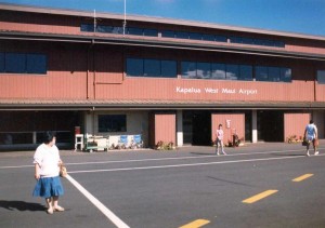 Kapalua Airport September 1989