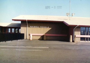 Waimea Kohala Airport, Hawaii, April 8, 1992.  