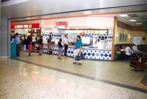 Food Court, Interisland Terminal, Honolulu International Airport, 1995.
