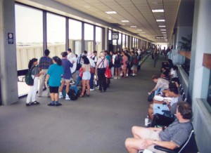 Passenger Waiting Room, Interisland Terminal, Honolulu International Airport, 1995.
