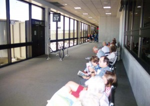 Passenger Waiting Room, Interisland Terminal, Honolulu International Airport, 1995.