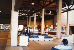 Lihue Airport Terminal, Kauai, March 27, 1991.
