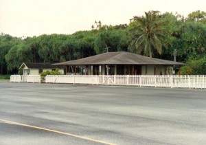 Hana Airport Terminal, Maui, September 20, 1990.  
