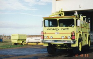 Aircraft, Rescue and Fire Fighting Station, Molokai Airport, Hawaii, December 16, 1993.