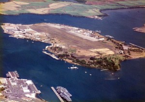 Ford Island, Pearl Harbor, Oahu, 1990.  