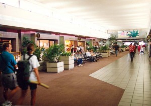 Central Concourse, Honolulu International Airport, 1994. 