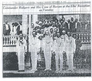 Commander John Rodgers and His Crew of Heroes, 9-17-1925