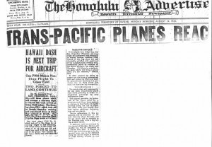 Trans-Pac Planes Reach SF, 8-24-1925  