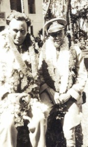 Dole Derby pilots Art Goebel, finished first, and Martin Jensen was second in the Oakland-Hawaii flight, August 17, 1927.