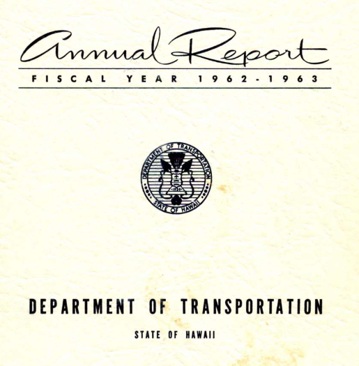 DOT ANNUAL REPORTS