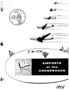 Airports at the Crossroads 1955
