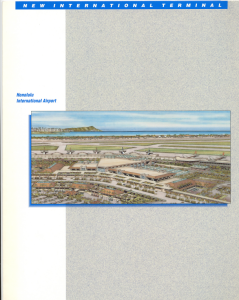 HNL New International Terminal Complex 1989