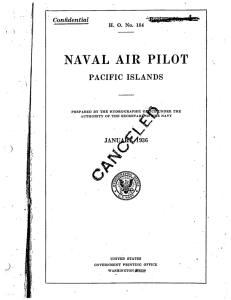 Naval Air Pilot Pacific Islands 1935