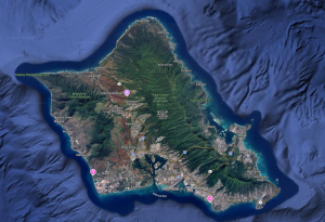 Oahu island